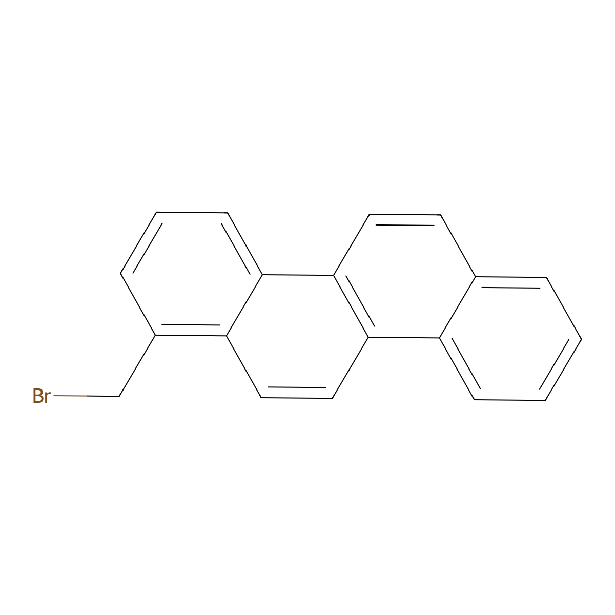 1-(Bromomethyl)chrysene molecular structure, CAS 2010965-84-9