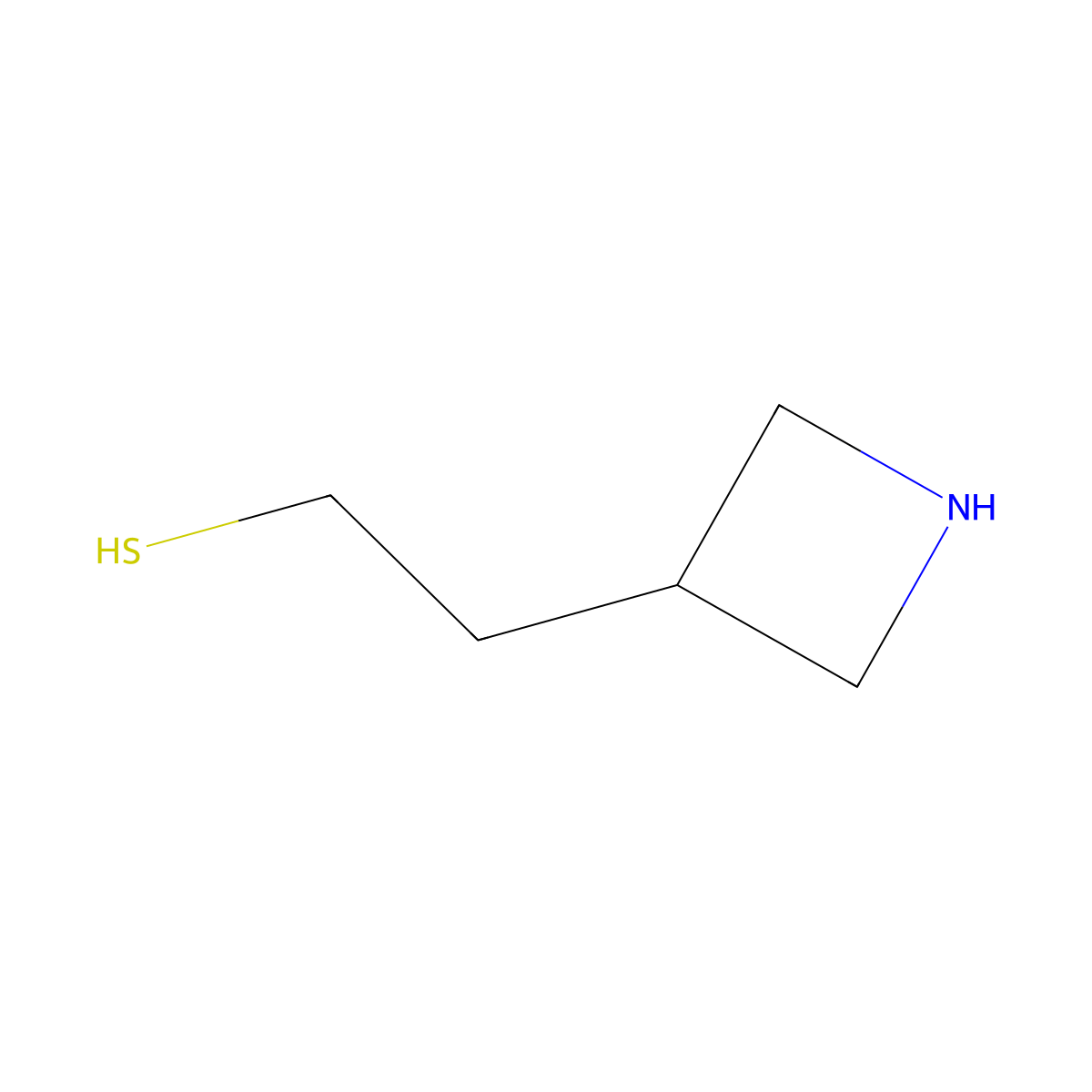 2-(Azetidin-3-yl)ethane-1-thiol molecular structure, CAS 2011448-71-6