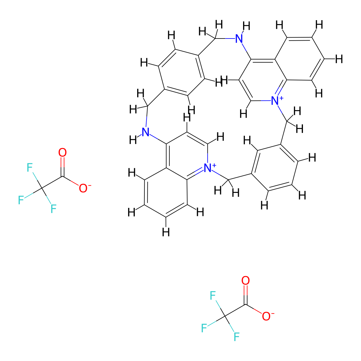 UCL 1684 ditrifluoroacetate molecular structure, CAS 201147-19-5