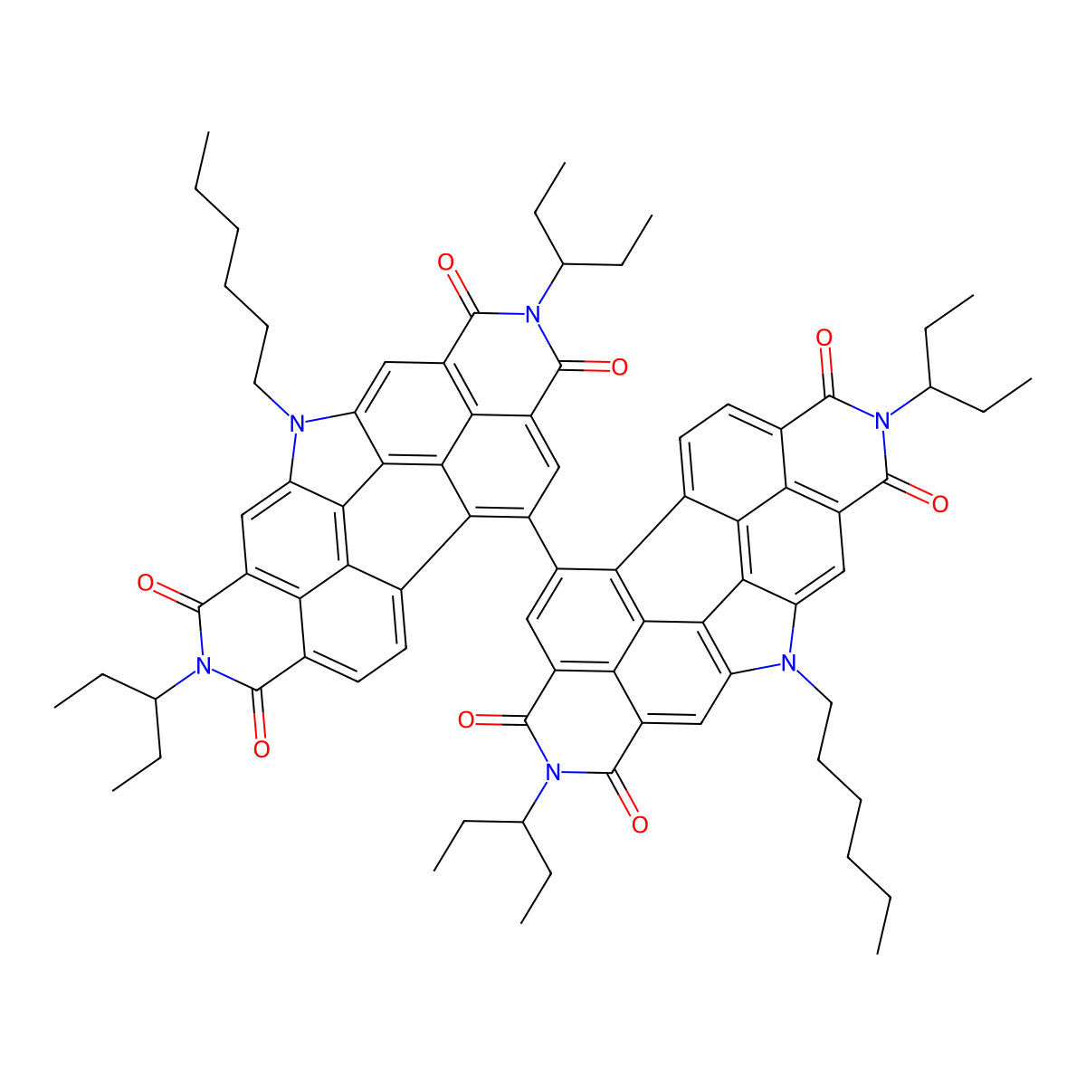 TPDI-Hex molecular structure, CAS 2011757-24-5