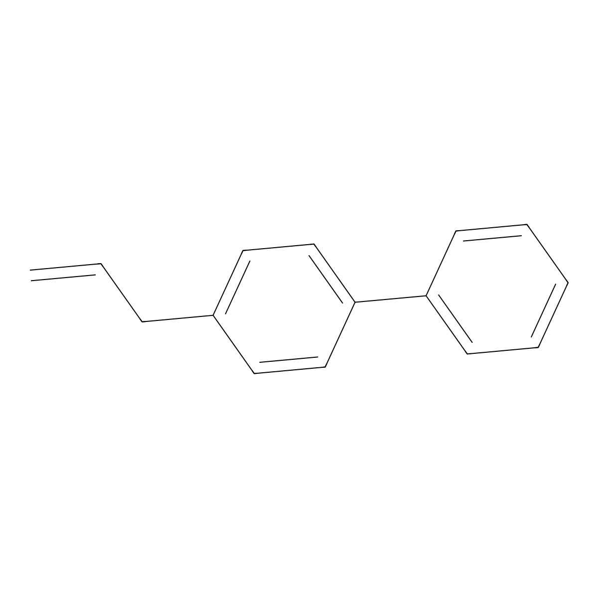 4-(Prop-2-en-1-yl)-1,1'-biphenyl molecular structure, CAS 20120-35-8