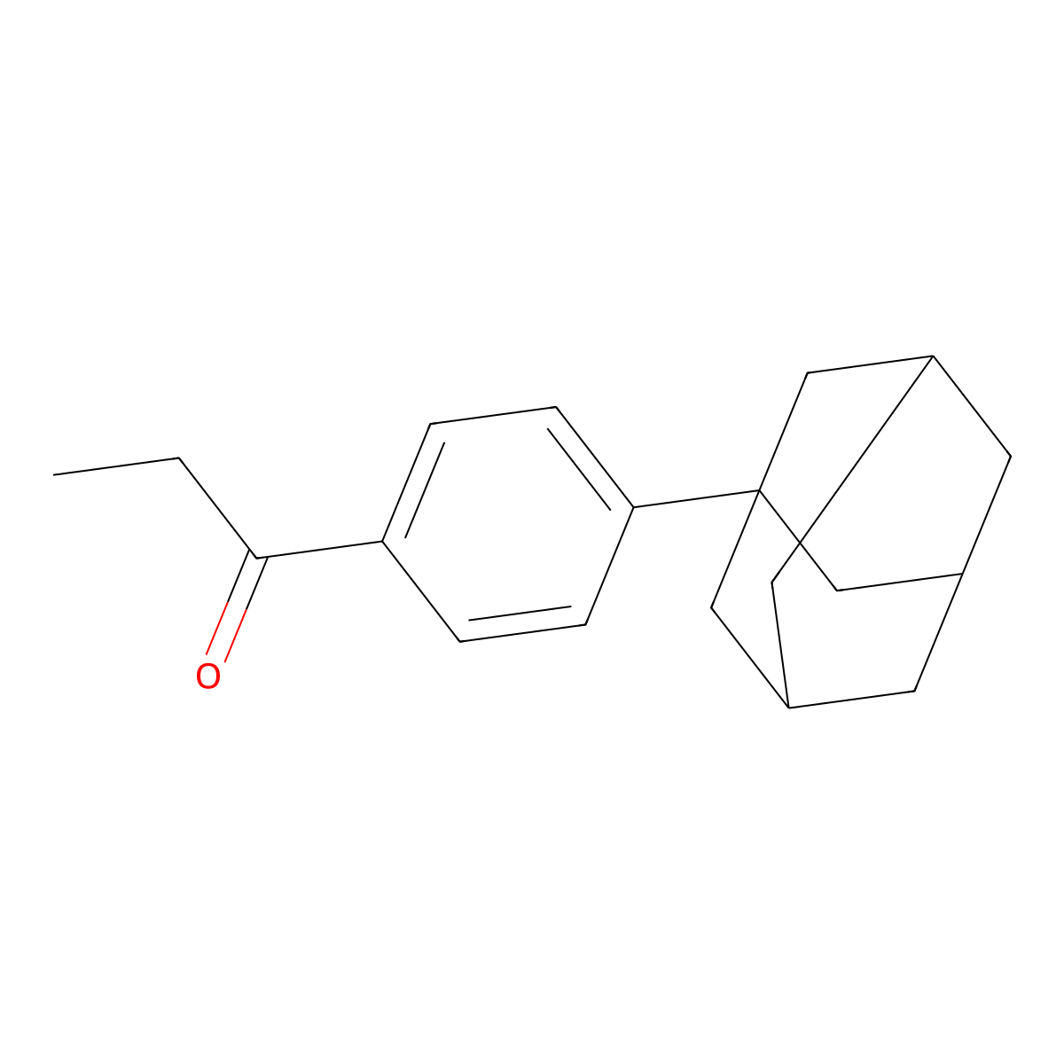 1-[4-(1-Adamantyl)phenyl]-1-propanone molecular structure, CAS 201349-93-1