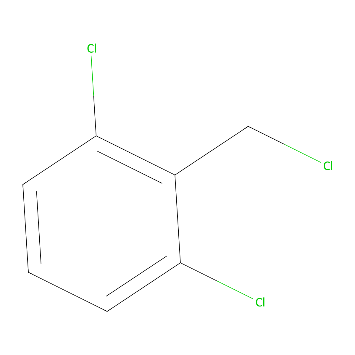 2,6-Dichlorobenzyl chloride molecular structure, CAS 2014-83-7
