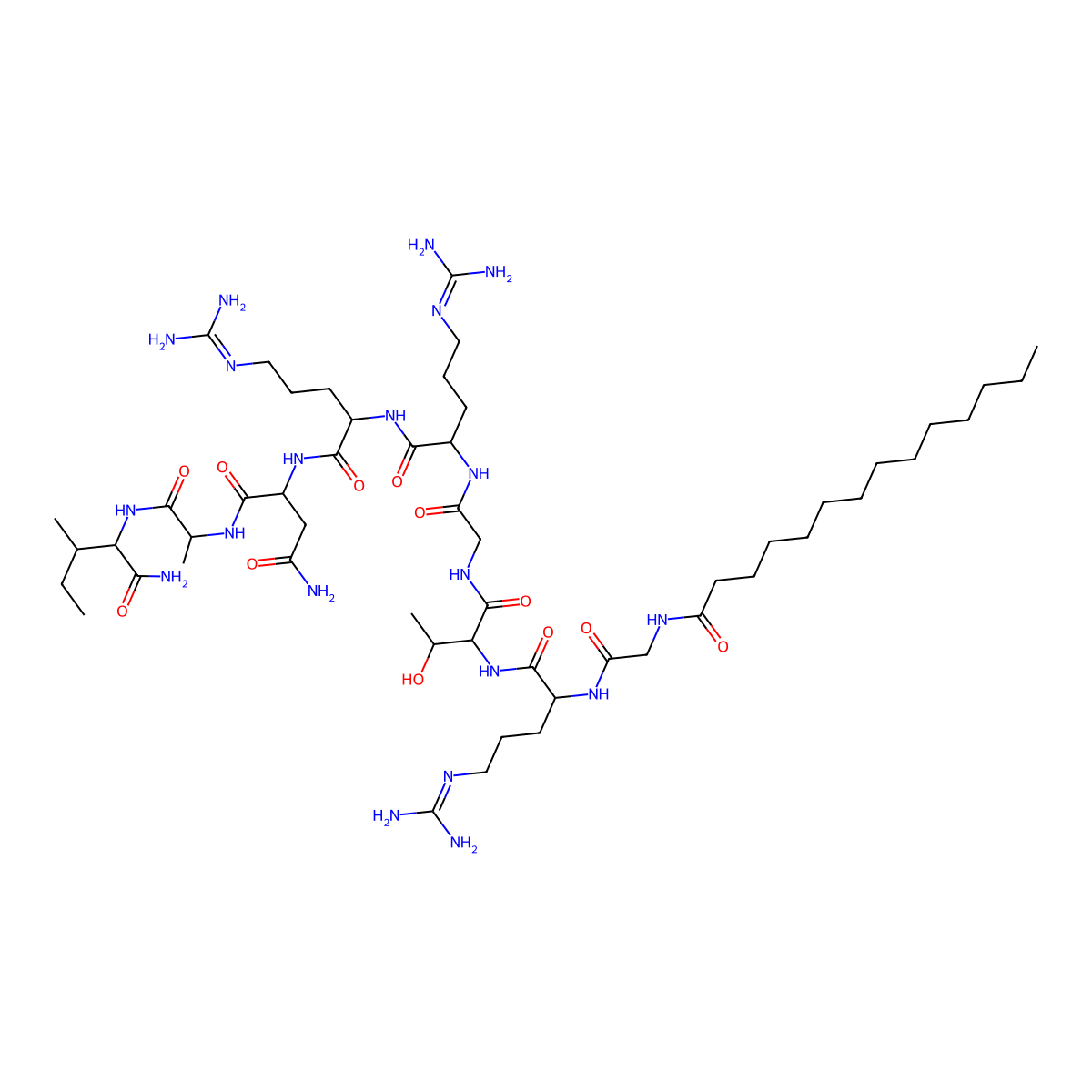 PKI 14-22 amide,myristoylated molecular structure, CAS 201422-03-9