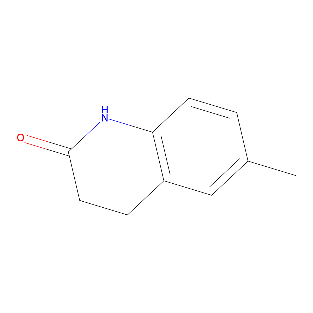 6-methyl-3,4-dihydroquinolin-2(1H)-one molecular structure, CAS 20150-83-8