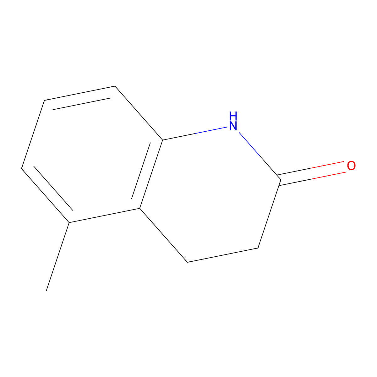 5-Methyl-3,4-dihydroquinolin-2(1h)-one molecular structure, CAS 20151-46-6