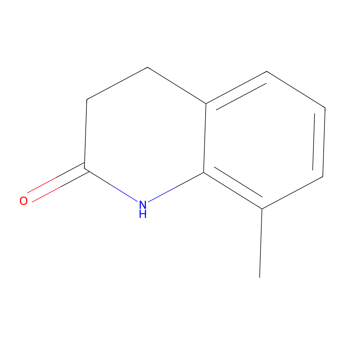 8-Methyl-3,4-dihydroquinolin-2(1H)-one molecular structure, CAS 20151-47-7