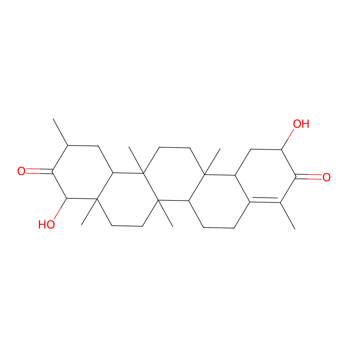 Triptocalline A molecular structure, CAS 201534-10-3