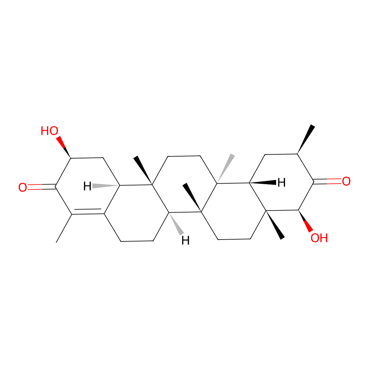 Triptocalline A molecular structure, CAS 201534-10-3