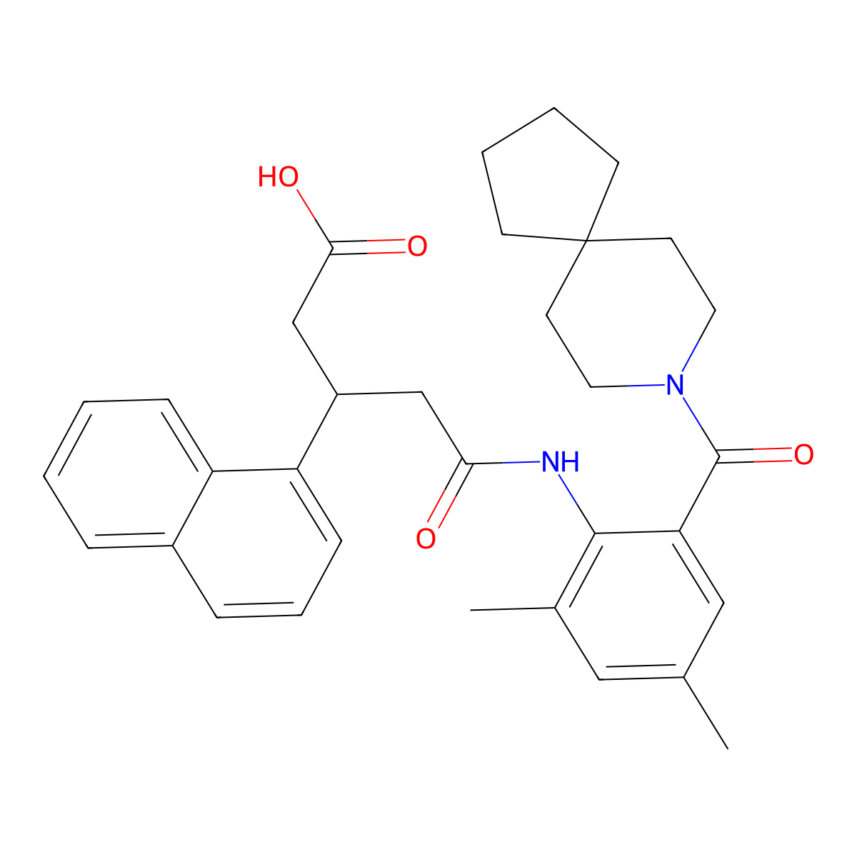 Itriglumide molecular structure, CAS 201605-51-8