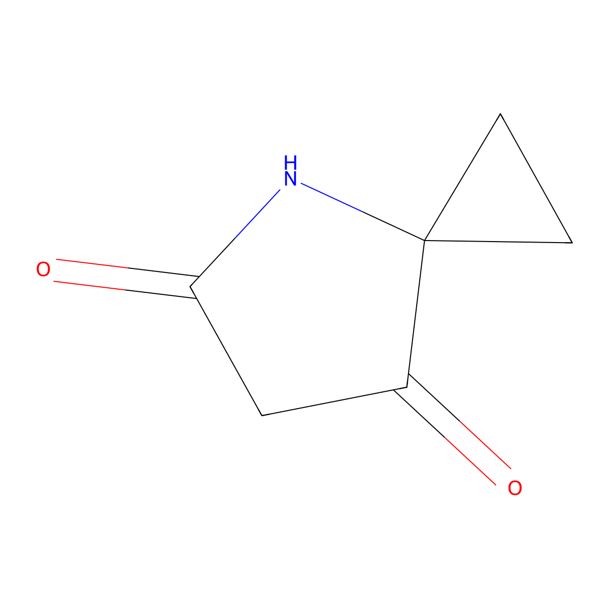 4-Azaspiro[2.4]heptane-5,7-dione molecular structure, CAS 2016226-73-4