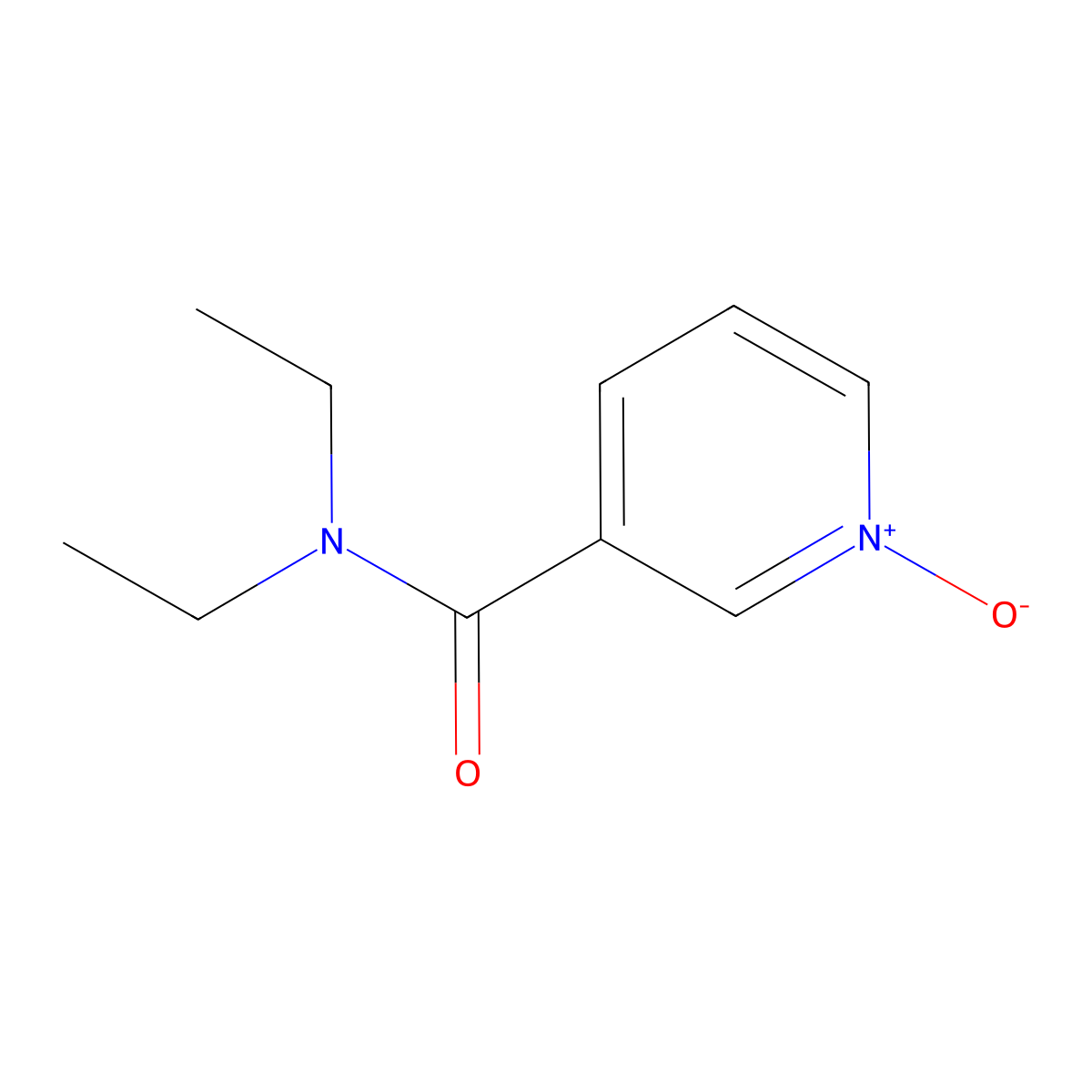 Coramine N-oxide molecular structure, CAS 20165-96-2