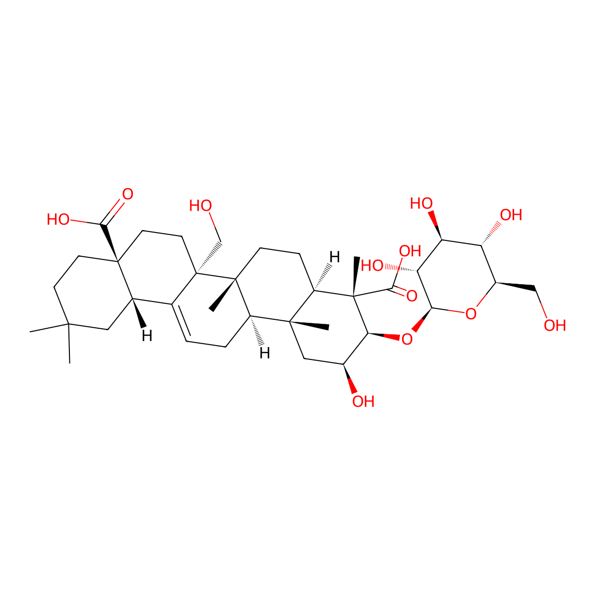 Tenuifolin molecular structure, CAS 20183-47-5