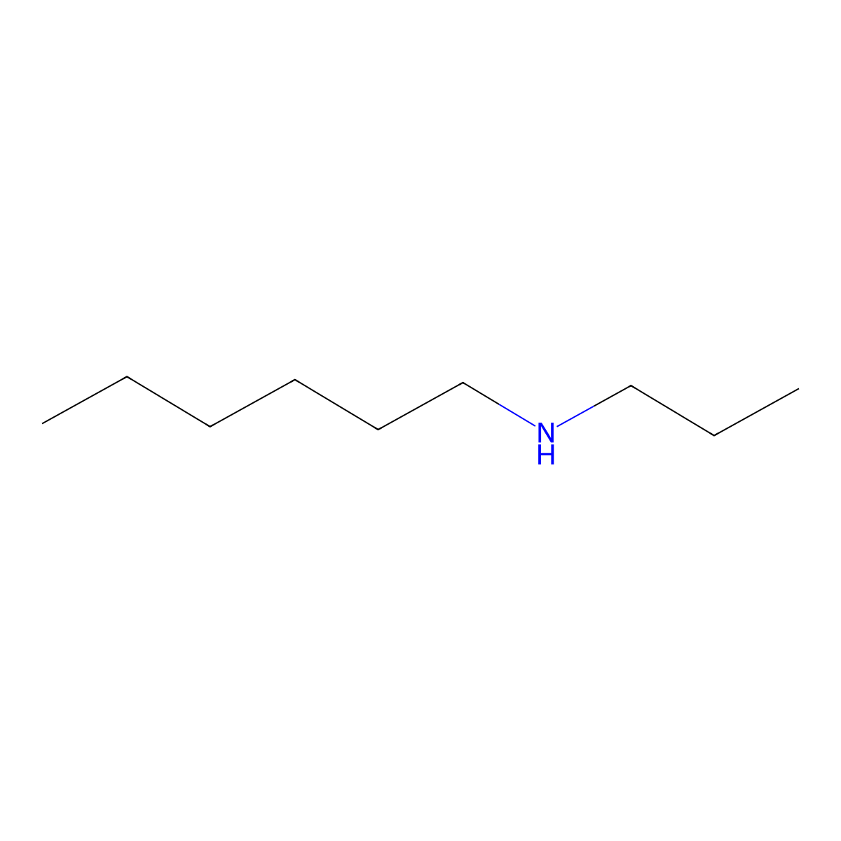 N-Propyl-1-hexamine molecular structure, CAS 20193-23-1