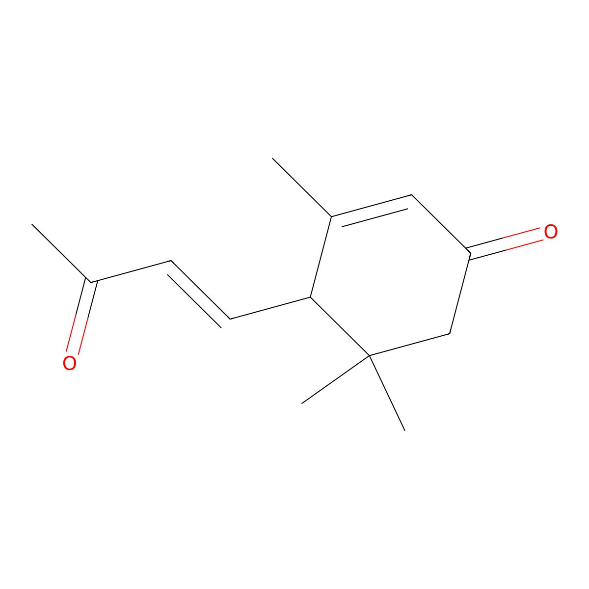 3,5,5-Trimethyl-4-(3-oxobut-1-enyl)cyclohex-2-en-1-one molecular structure, CAS 20194-68-7
