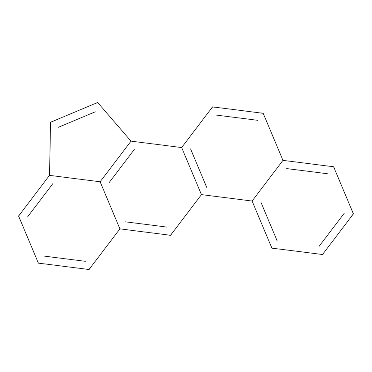 Benz(j)aceanthrylene molecular structure, CAS 202-33-5