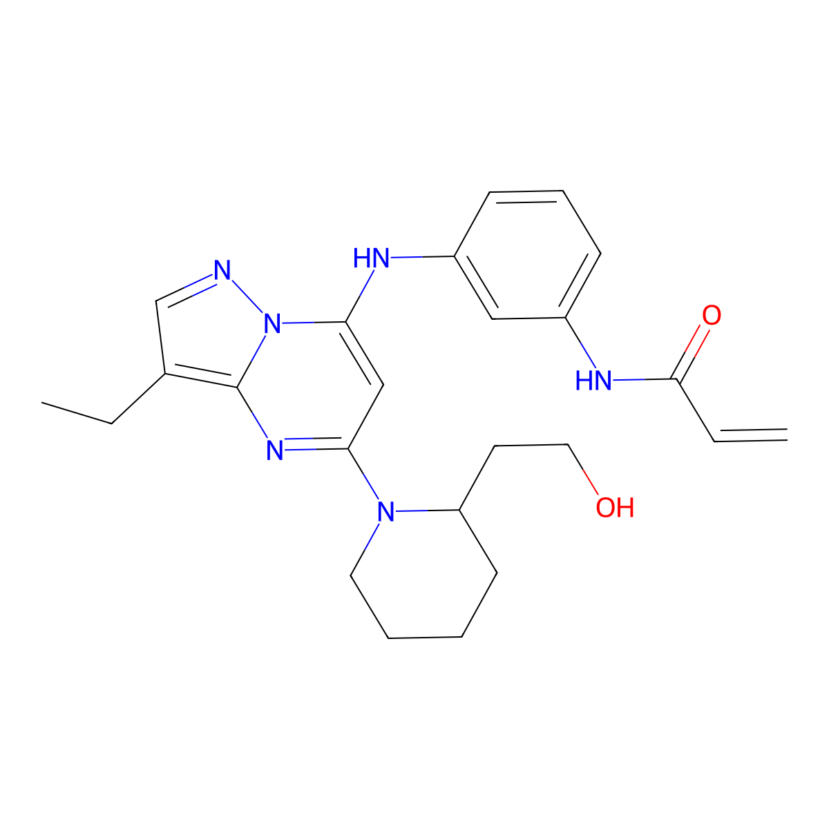 Cdk12-IN-E9 molecular structure, CAS 2020052-55-3