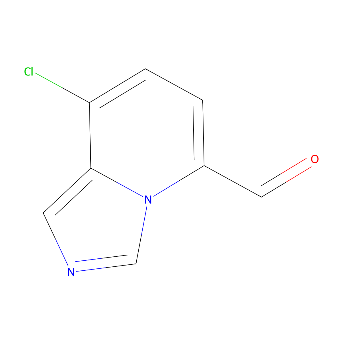 8-Chloroimidazo[1,5-A]pyridine-5-carbaldehyde molecular structure, CAS 2021235-86-7