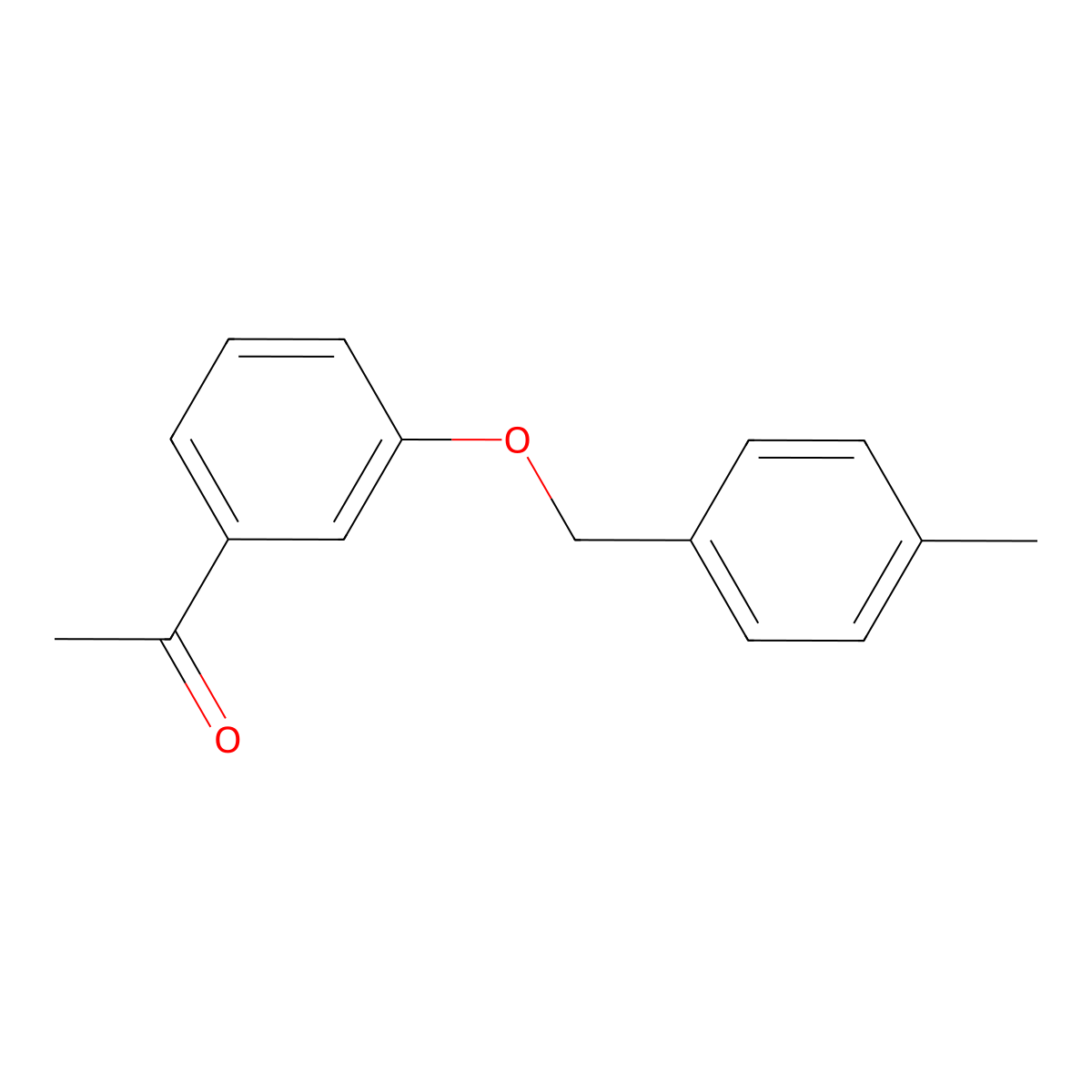 1-[3-[(4-Methylphenyl)methoxy]phenyl]ethanone molecular structure, CAS 202144-73-8