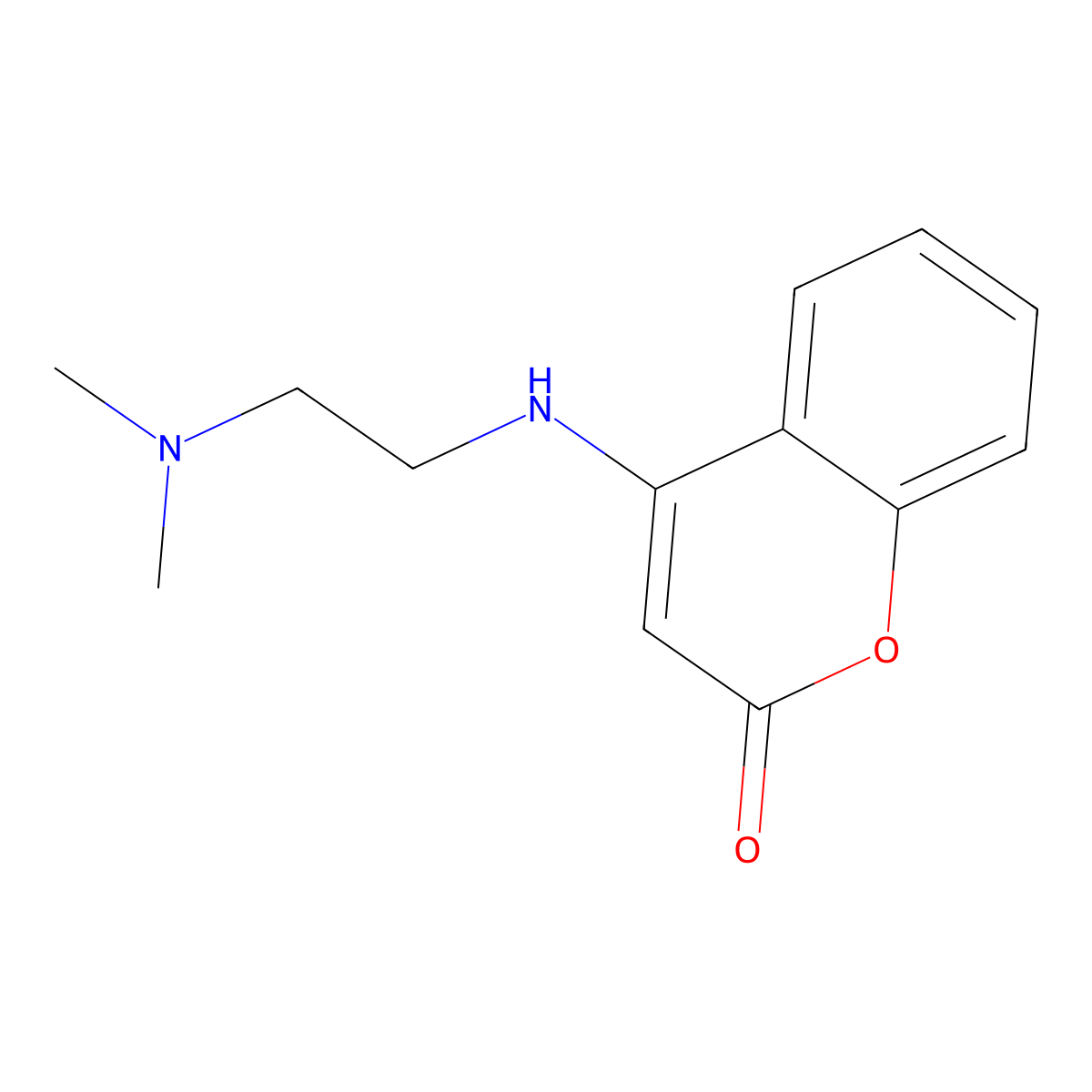 4-{[2-(dimethylamino)ethyl]amino}-2H-chromen-2-one molecular structure, CAS 202148-18-3