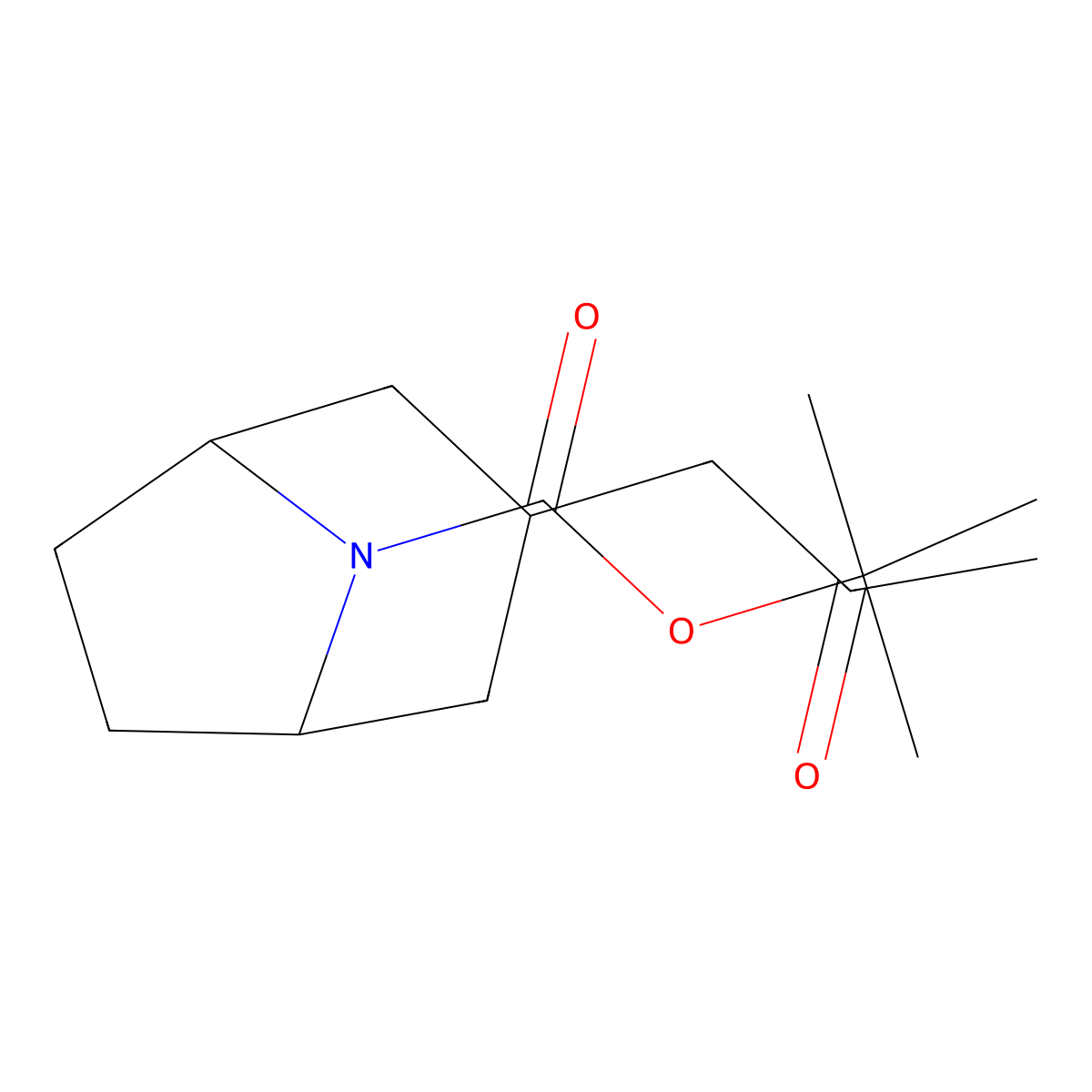 Tert-butyl 3-(2-oxopropyl)-8-azabicyclo[3.2.1]octane-8-carboxylate molecular structure, CAS 2021639-00-7