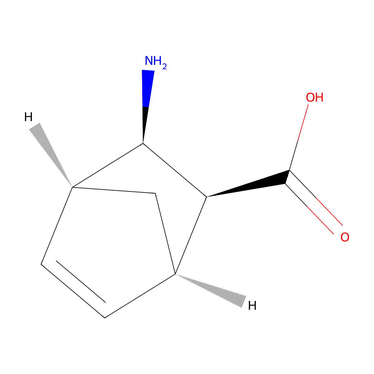 (1R,2S,3R,4S)-3-Aminobicyclo[2.2.1]hept-5-ene-2-carboxylic acid molecular structure, CAS 202187-28-8