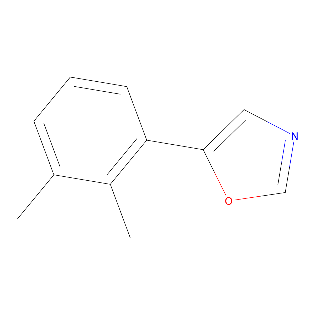 5-(2,3-Dimethylphenyl)oxazole molecular structure, CAS 2021929-20-2