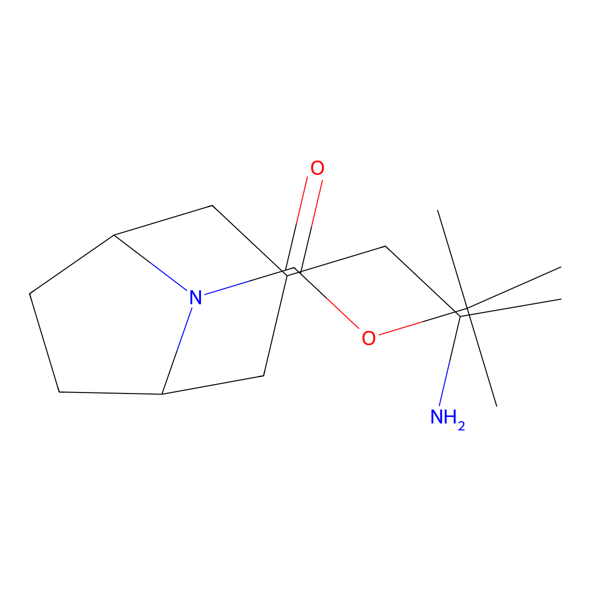 Tert-butyl 3-(2-aminopropyl)-8-azabicyclo[3.2.1]octane-8-carboxylate molecular structure, CAS 2022024-91-3