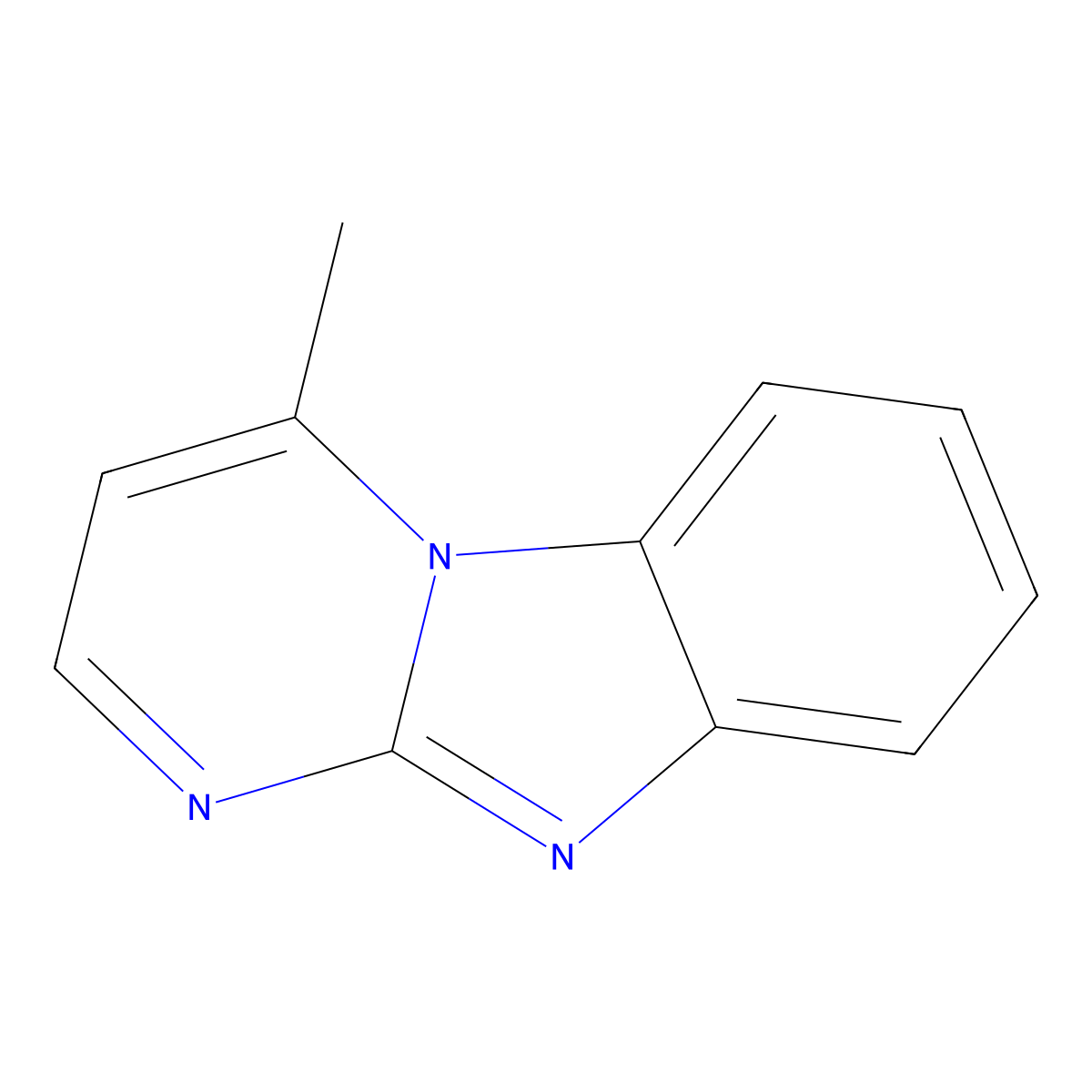 4-Methylbenzo[4,5]imidazo[1,2-a]pyrimidine molecular structure, CAS 202207-09-8