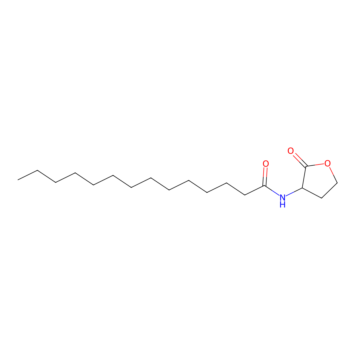 (S)-N-tetradecanoyl-HSL molecular structure, CAS 202284-87-5