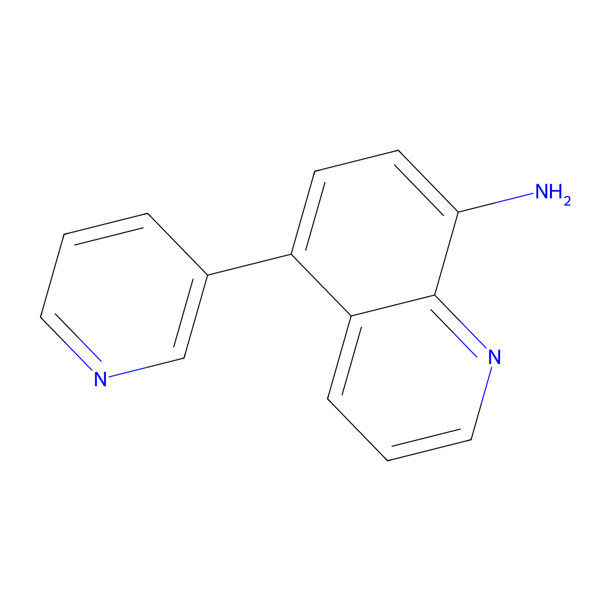 5-(Pyridin-3-yl)quinolin-8-amine molecular structure, CAS 2022939-96-2
