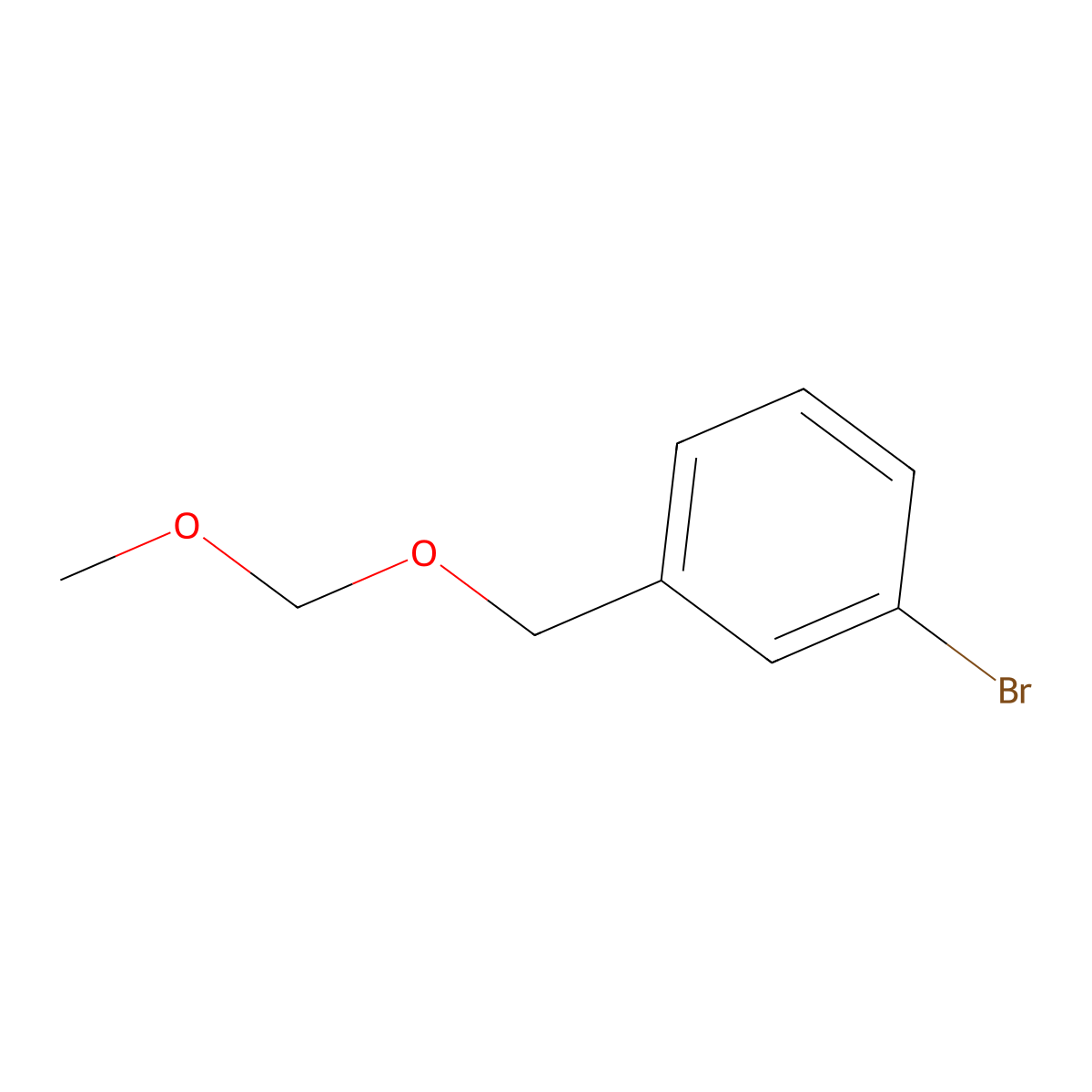 1-Bromo-3-[(methoxymethoxy)methyl]benzene molecular structure, CAS 202330-74-3