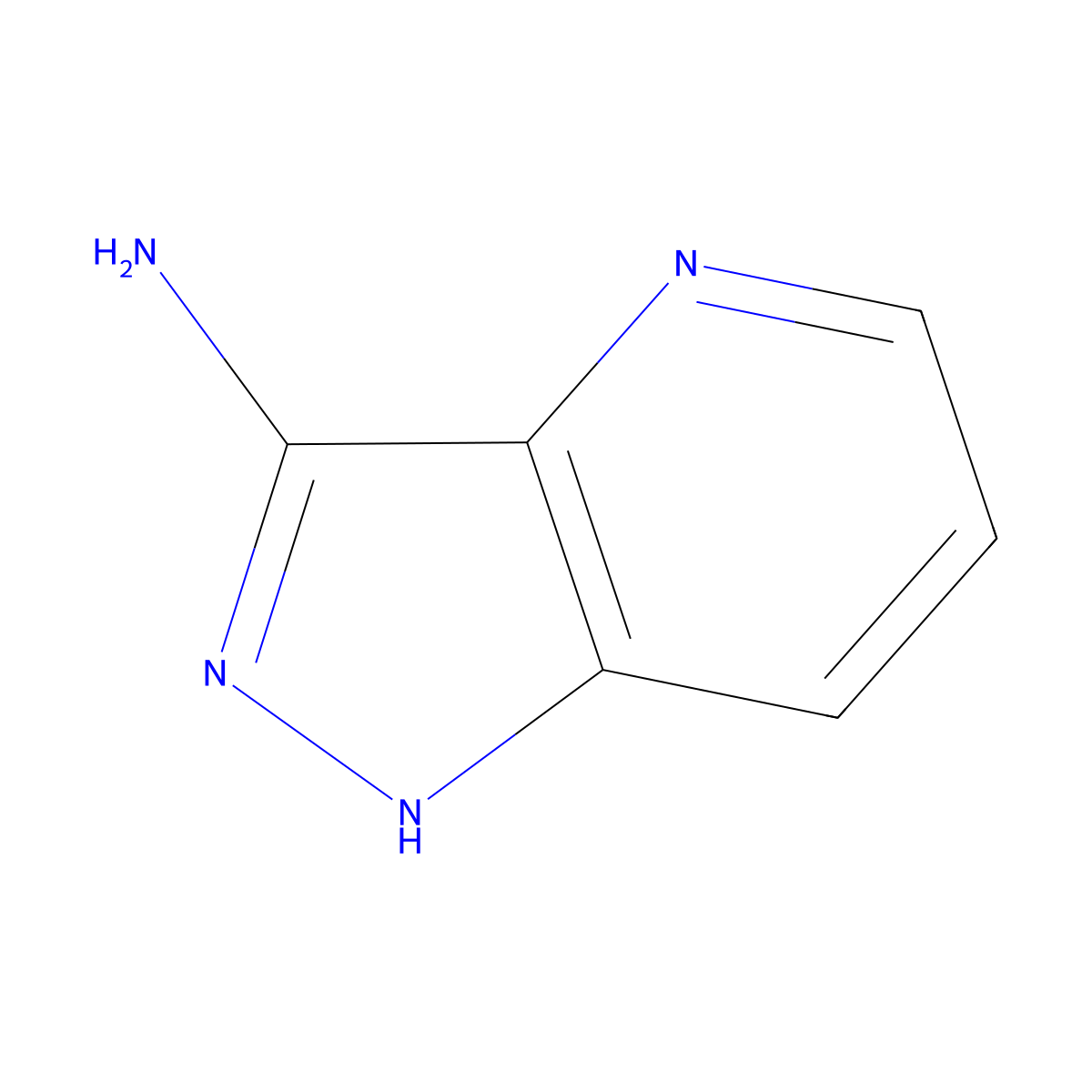 1H-pyrazolo[4,3-b]pyridin-3-amine molecular structure, CAS 202336-32-1