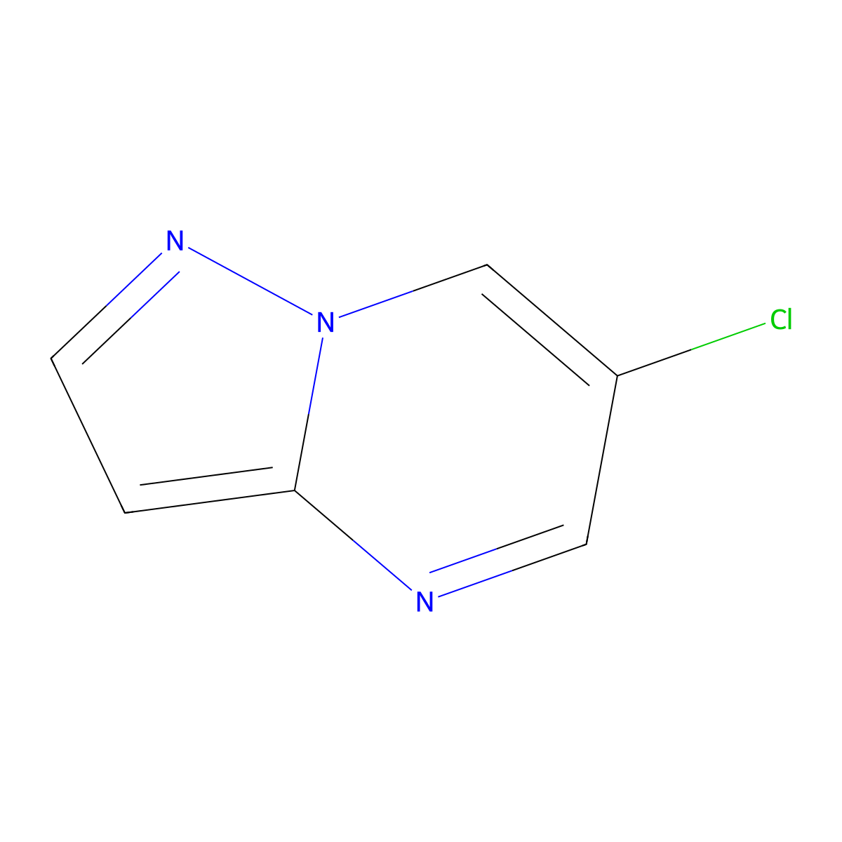 6-Chloropyrazolo[1,5-a]pyrimidine molecular structure, CAS 2024538-64-3