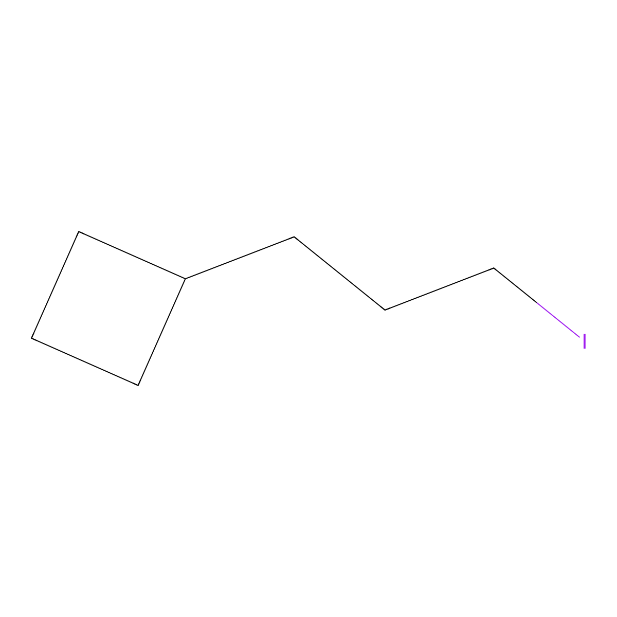 (3-Iodopropyl)cyclobutane molecular structure, CAS 2024829-90-9