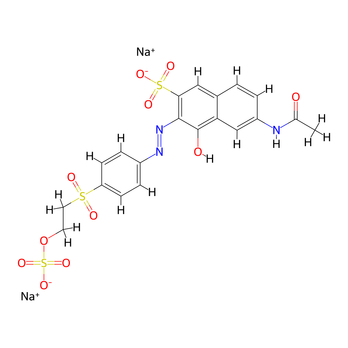 Brilliant orange 3R molecular structure, CAS 20262-58-2