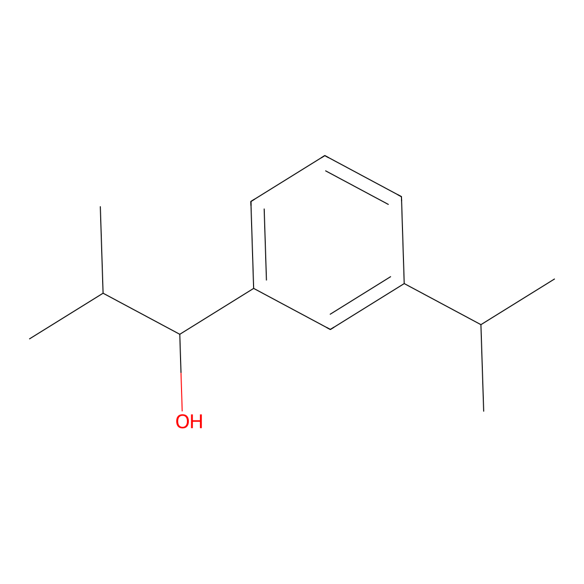 1-(3-Isopropylphenyl)-2-methylpropan-1-ol molecular structure, CAS 2026448-94-0
