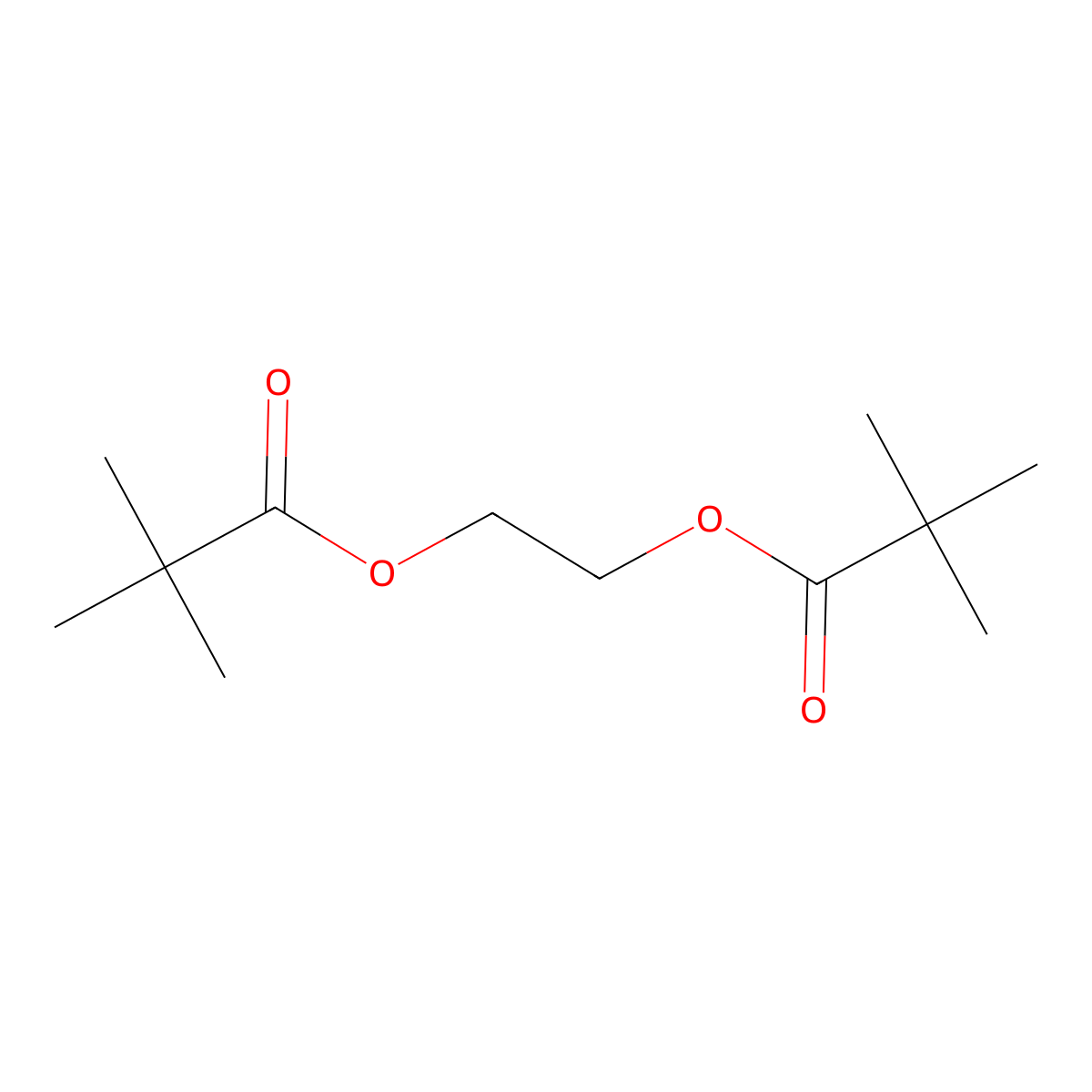 Glycol Dipivalate molecular structure, CAS 20267-20-3