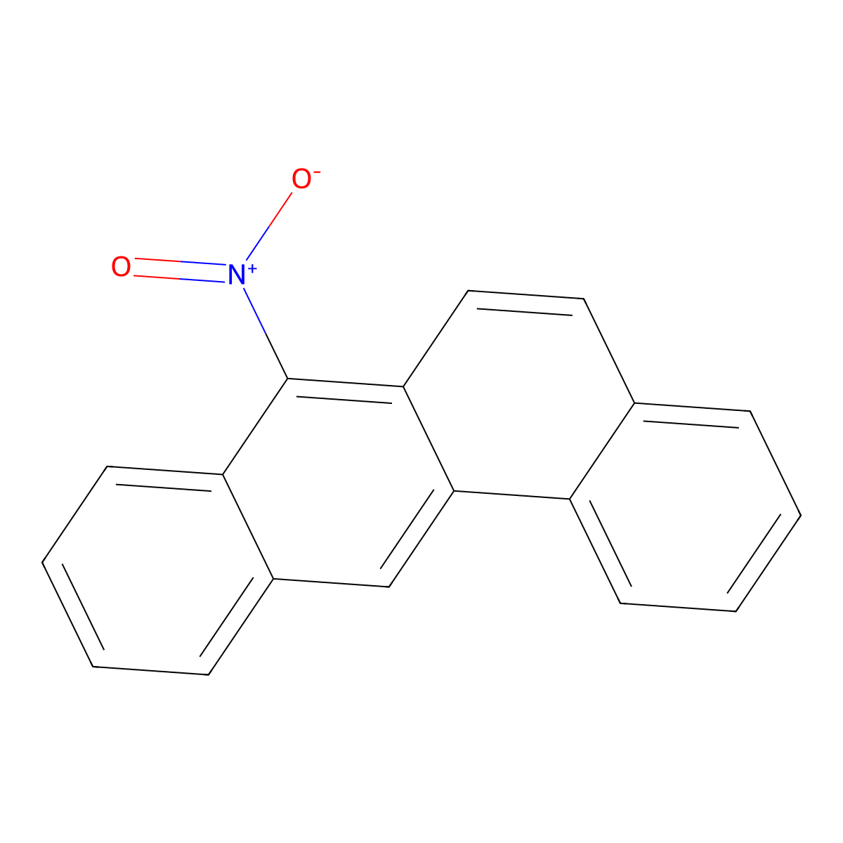 7-Nitrobenz(a)anthracene molecular structure, CAS 20268-51-3