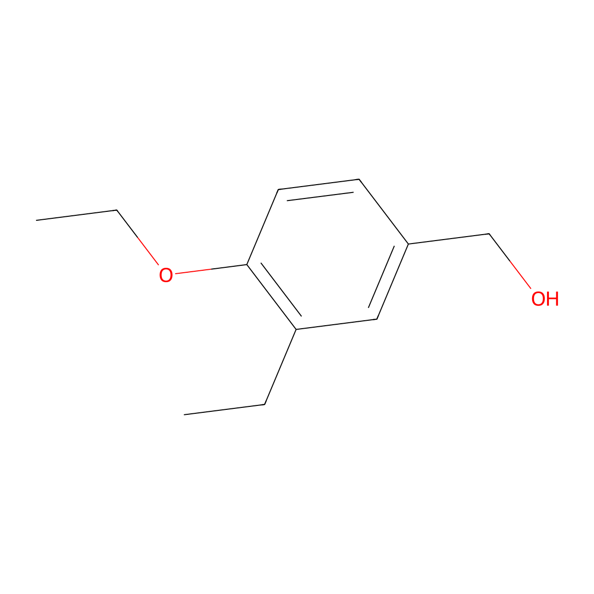 4-Ethoxy-3-ethylbenzyl alcohol molecular structure, CAS 2027537-25-1