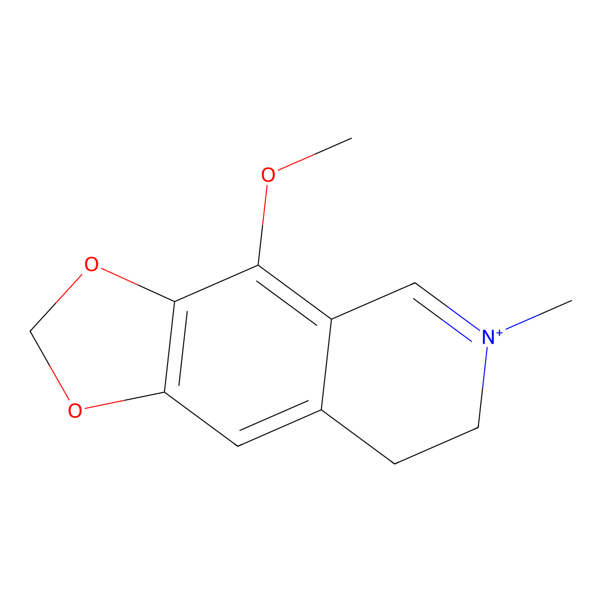 Cotarninium molecular structure, CAS 20276-45-3
