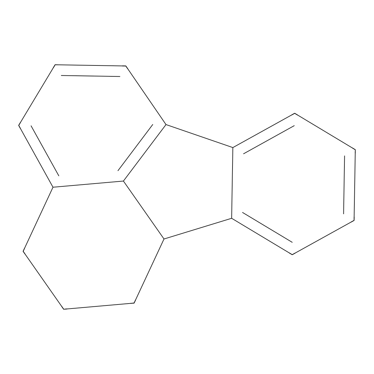 1,2,3,10b-Tetrahydrofluoranthene molecular structure, CAS 20279-21-4