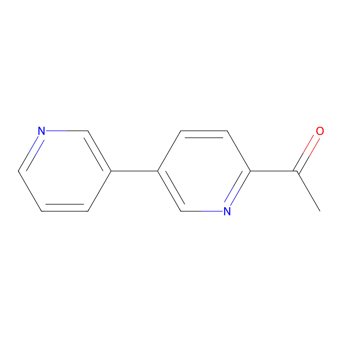1-([3,3'-Bipyridin]-6-yl)ethanone molecular structure, CAS 2028581-19-1