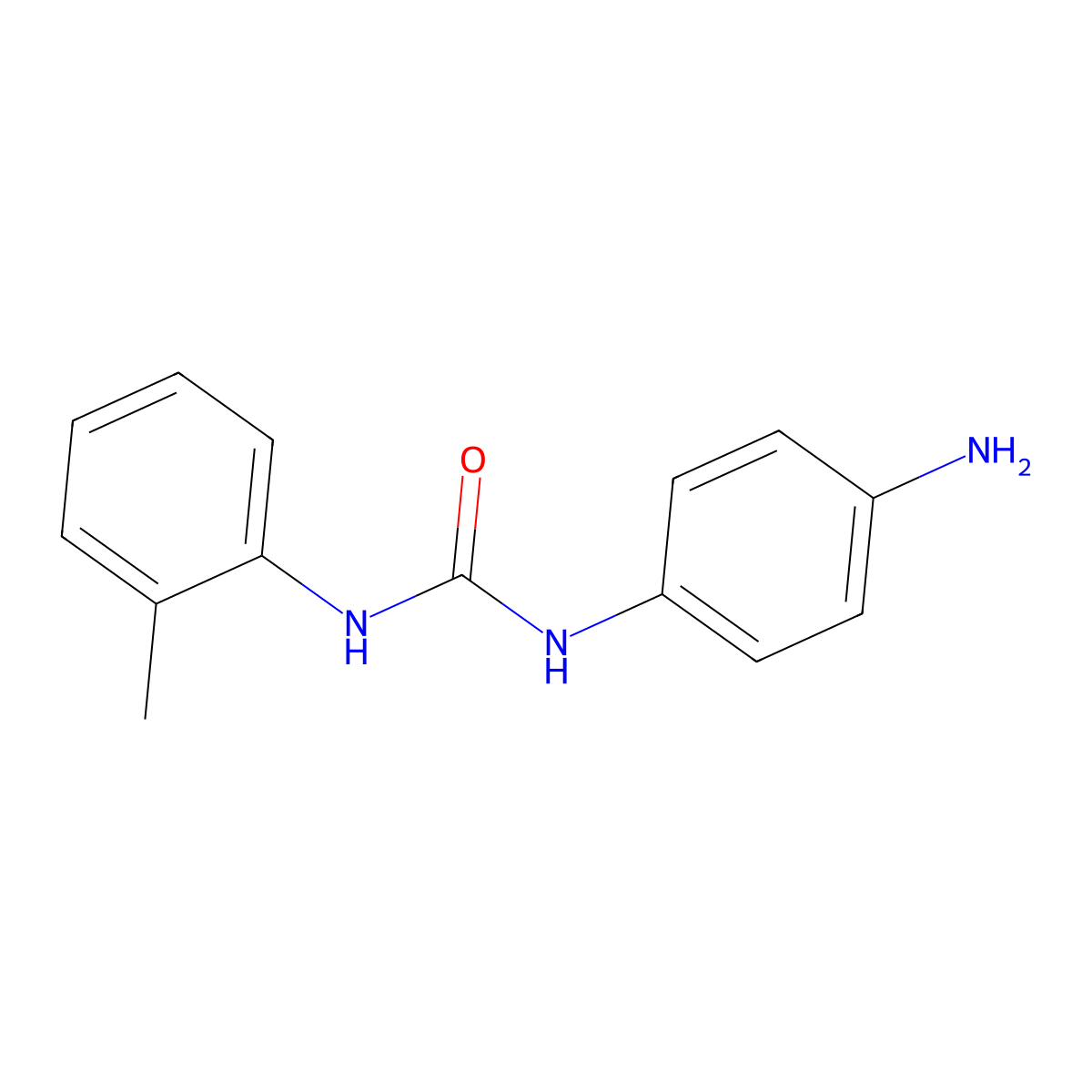 1-(4-Amino-phenyl)-3-o-tolyl-urea molecular structure, CAS 202874-38-2