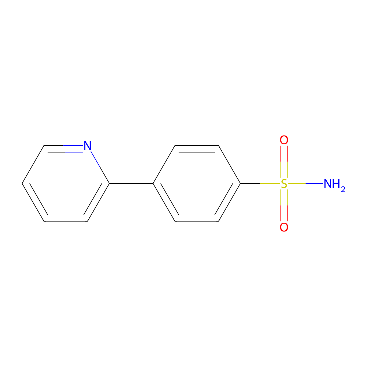 4-(Pyridin-2-yl)benzene-1-sulfonamide molecular structure, CAS 2029041-25-4