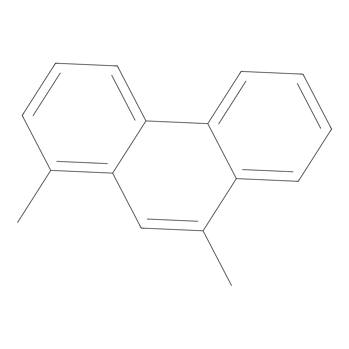 1,9-Dimethylphenanthrene molecular structure, CAS 20291-73-0