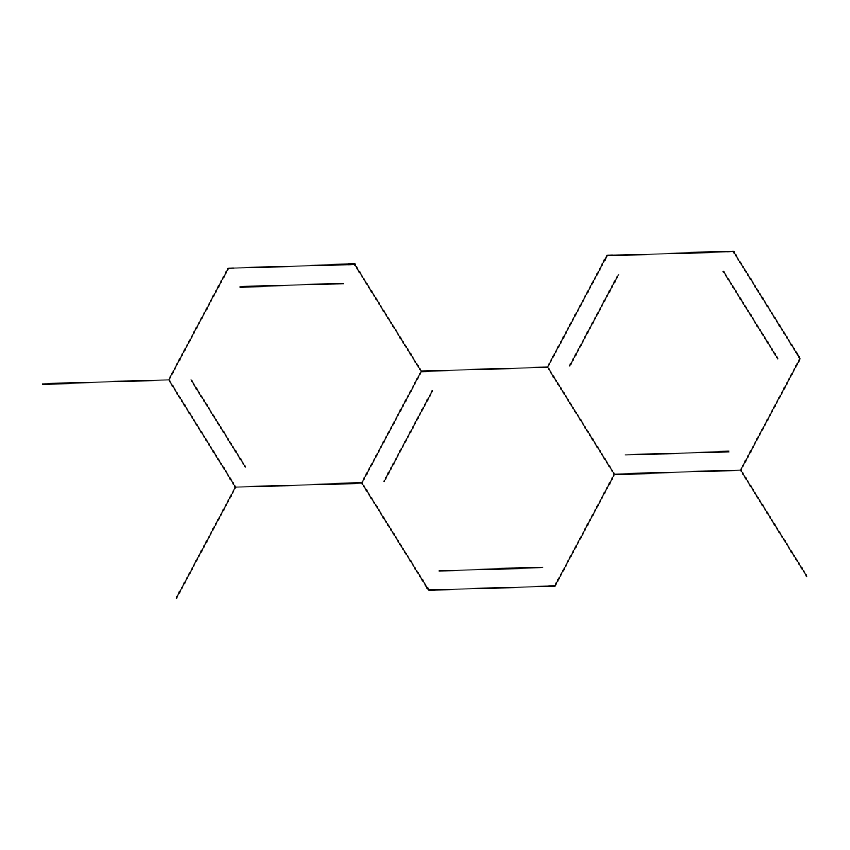 1,2,8-Trimethylphenanthrene molecular structure, CAS 20291-75-2
