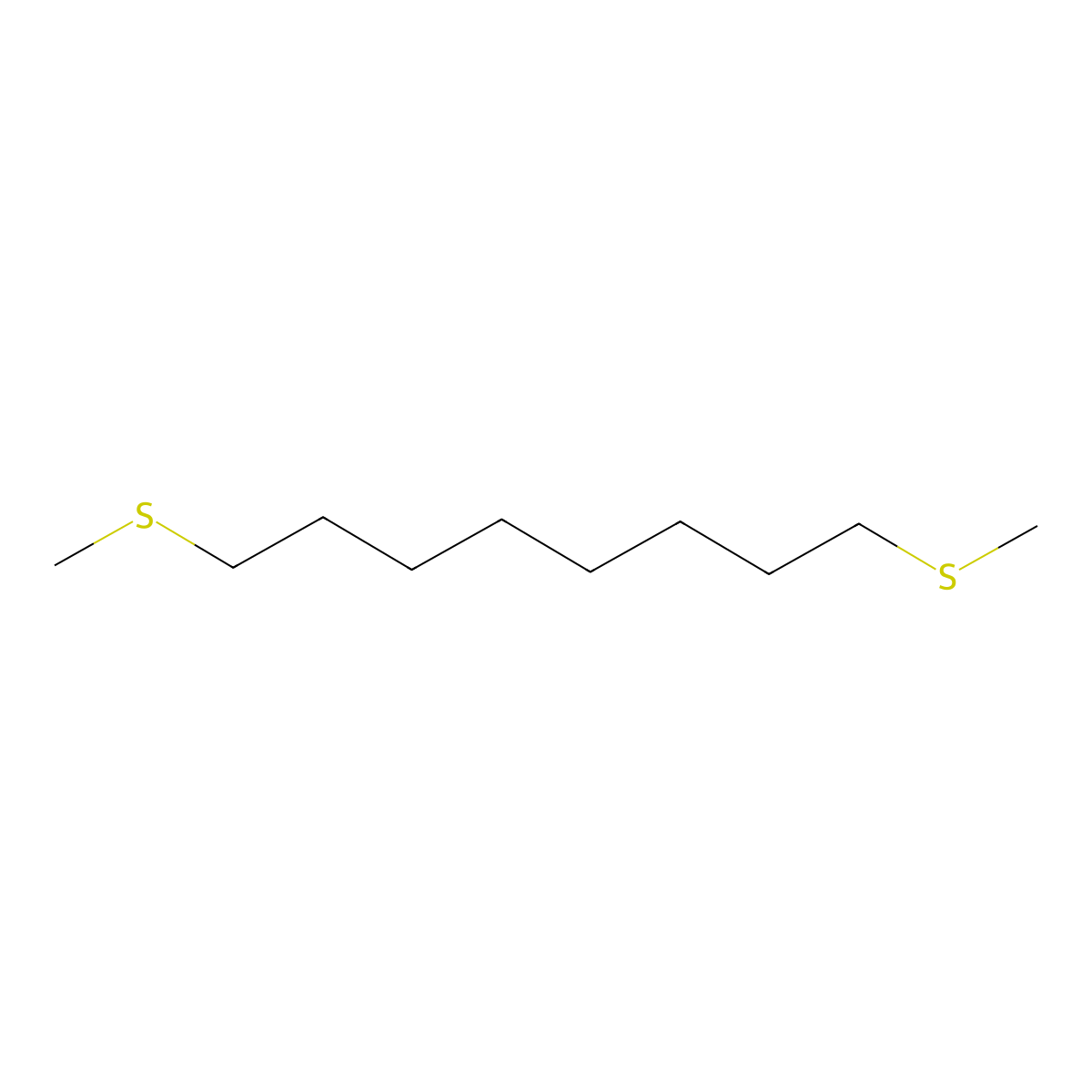 1,8-Bis(methylthio)octane molecular structure, CAS 20295-48-1