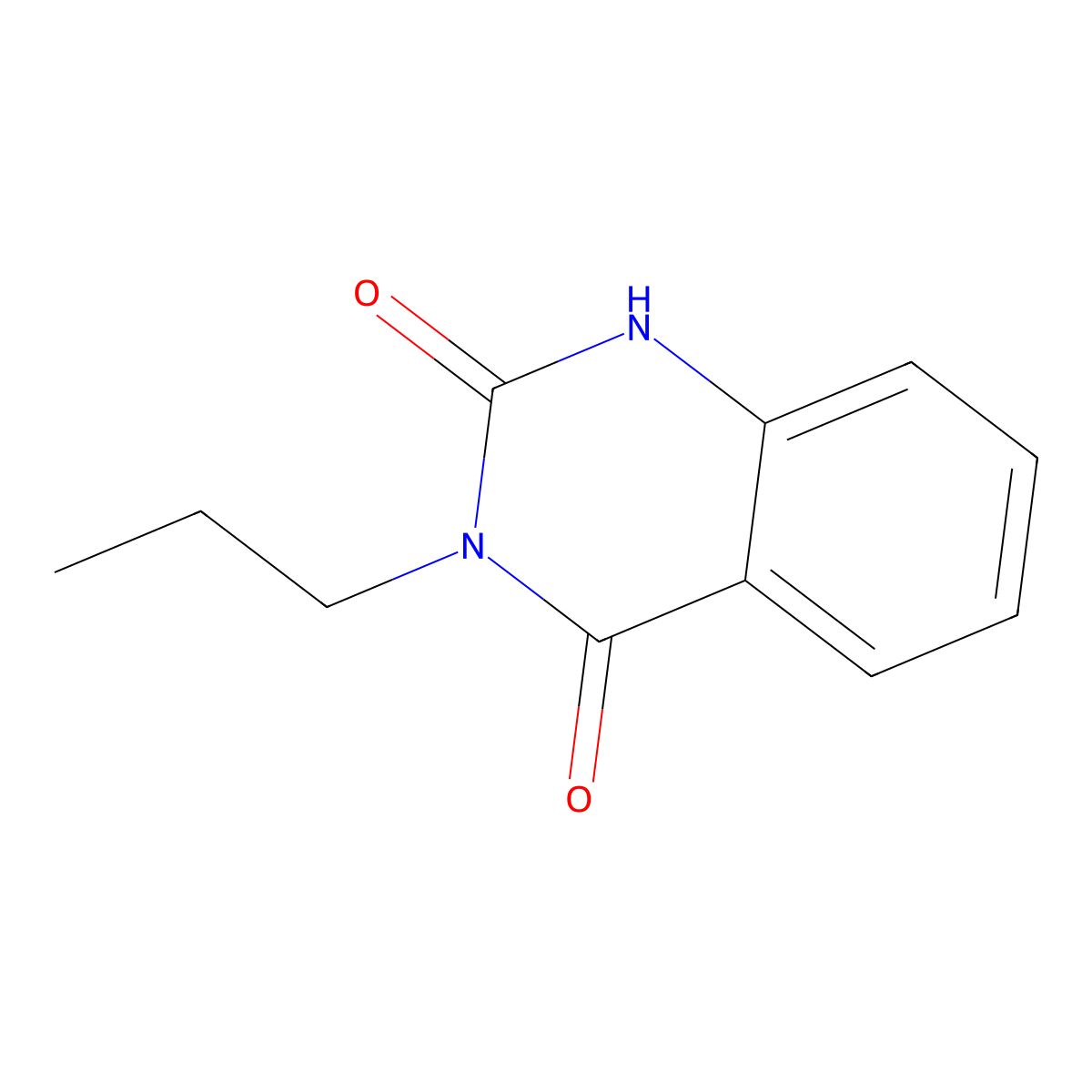 3-Propyl-1,2,3,4-tetrahydroquinazoline-2,4-dione molecular structure, CAS 20297-19-2