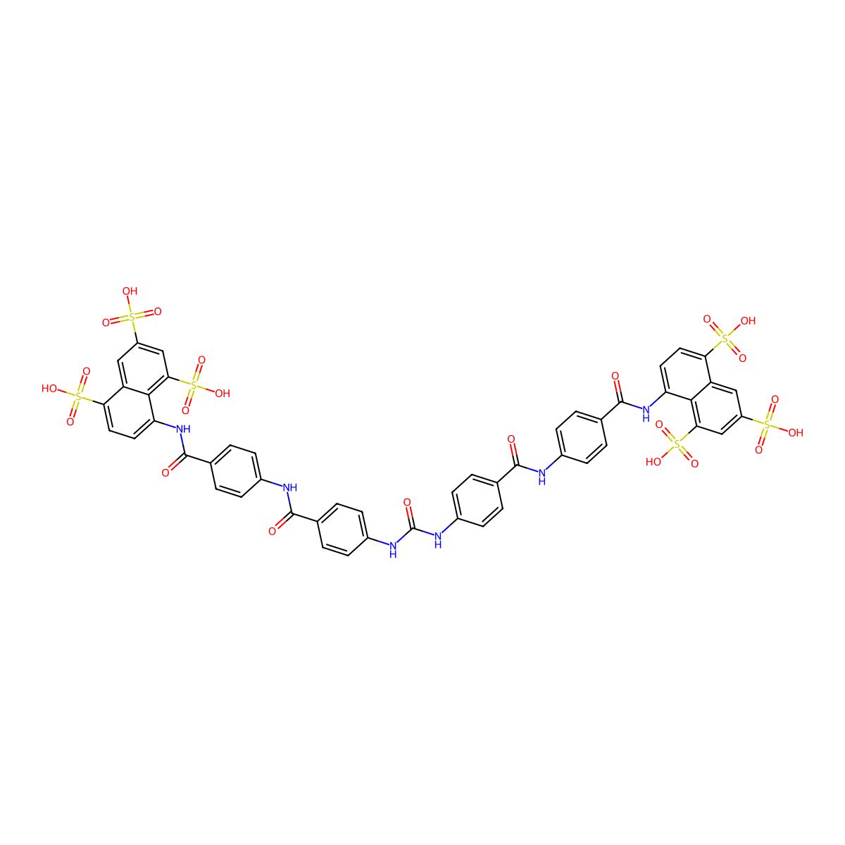 NF279 molecular structure, CAS 202983-32-2